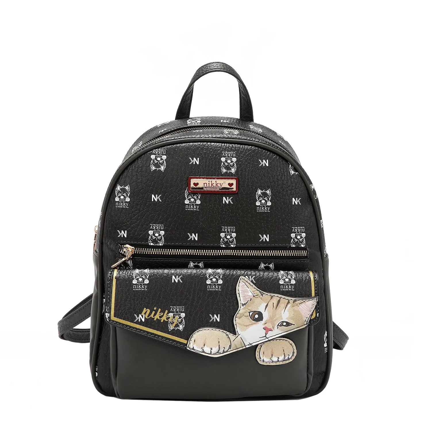 NIKKY FINDS MEOW 3 PIECE SET (BACKPACK, CROSSBODY, WALLET)