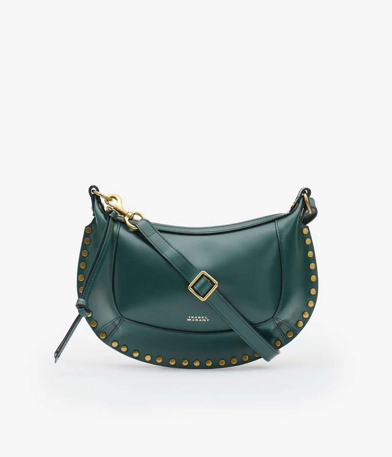 OSKAN MOON SHOULDER BAG- DARK GREEN