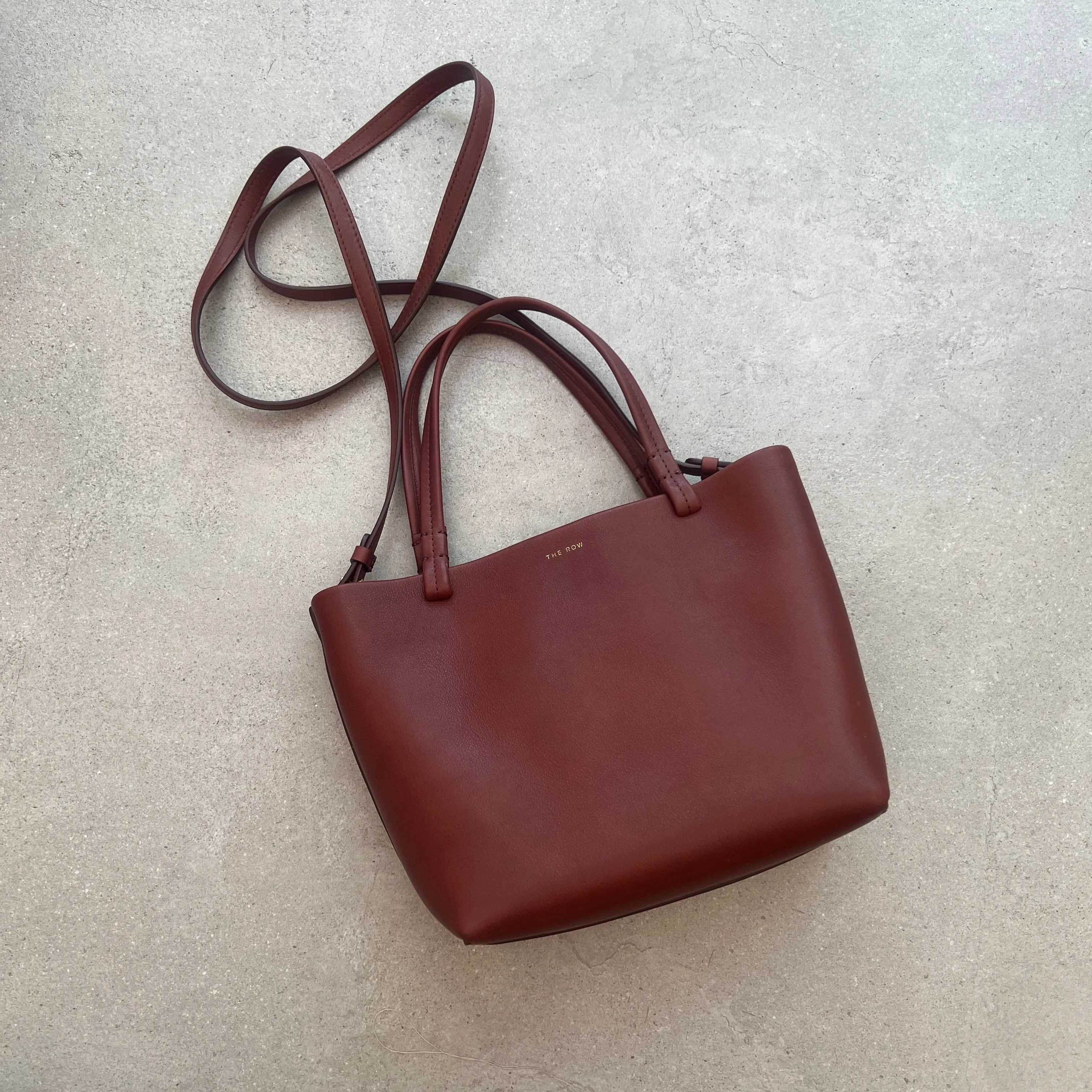 Park Small Tote , Cognac Shag