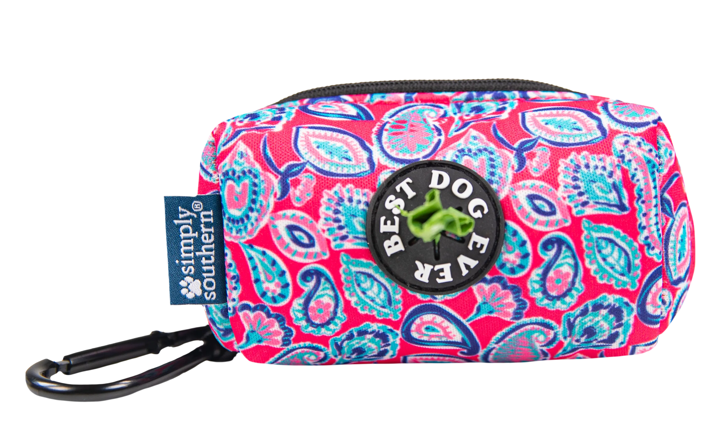 Pet Poop Bag Holder - Paisley