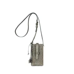 Phone Case Bag Cristal Dark Silver