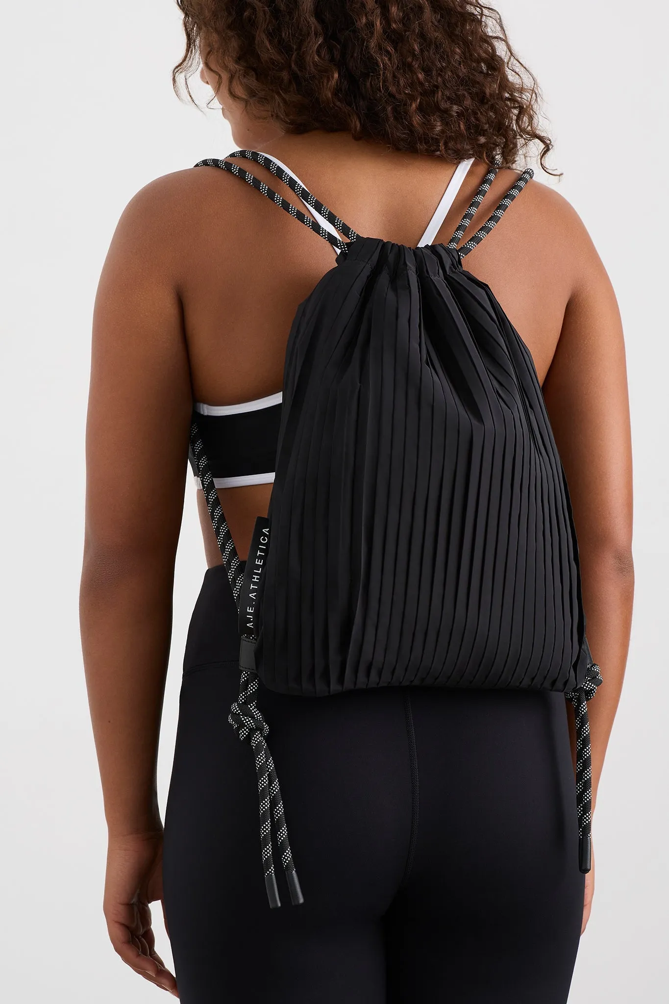 Pleated Drawstring Bag 913