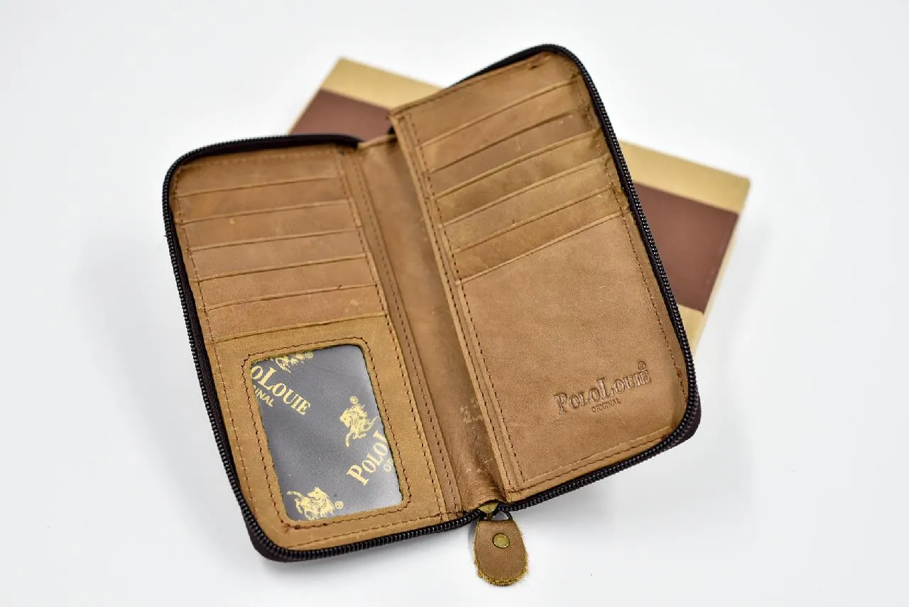 Polo Louie Zip Long Wallet