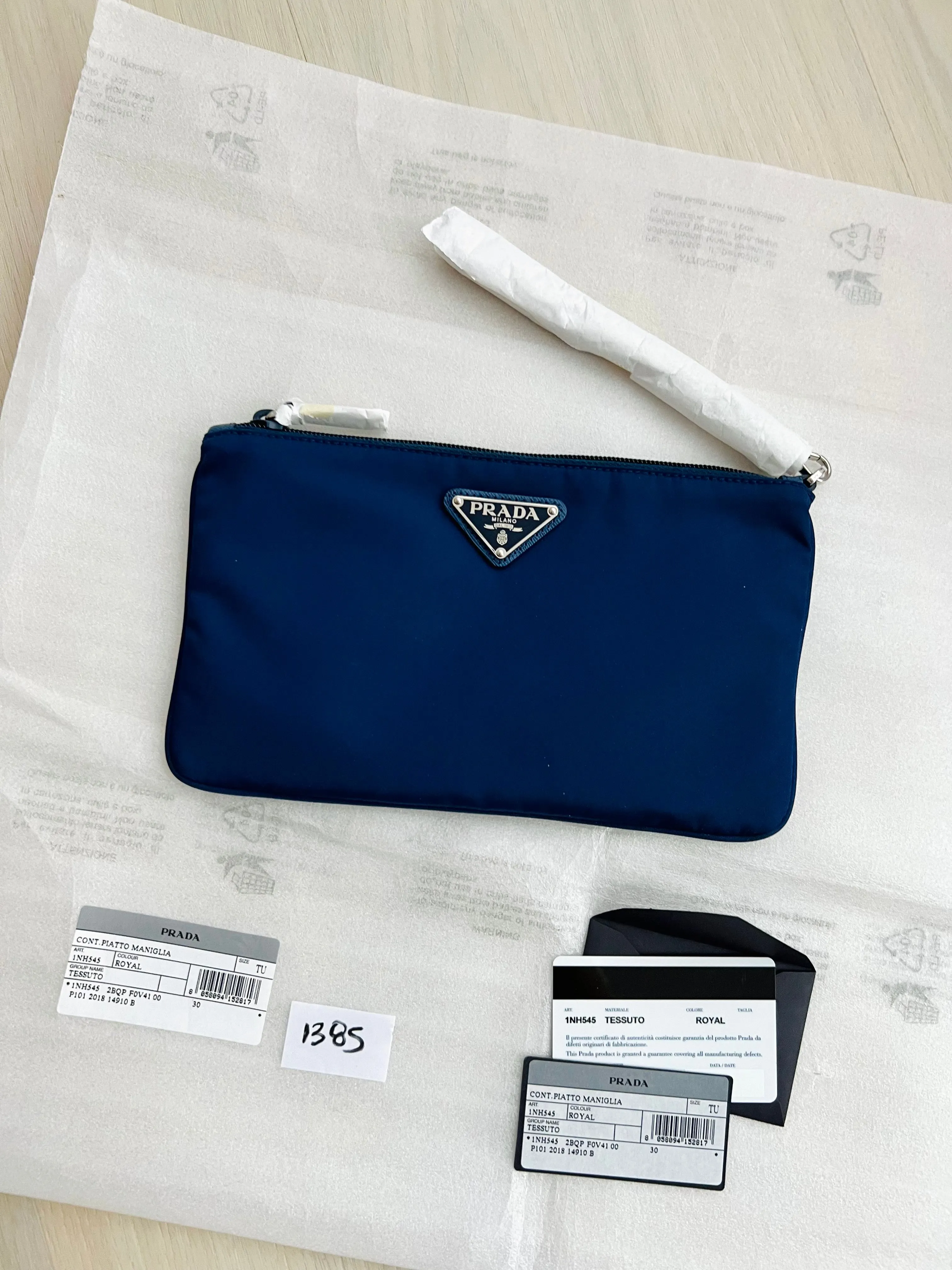 Prada Nylon wristlet bag