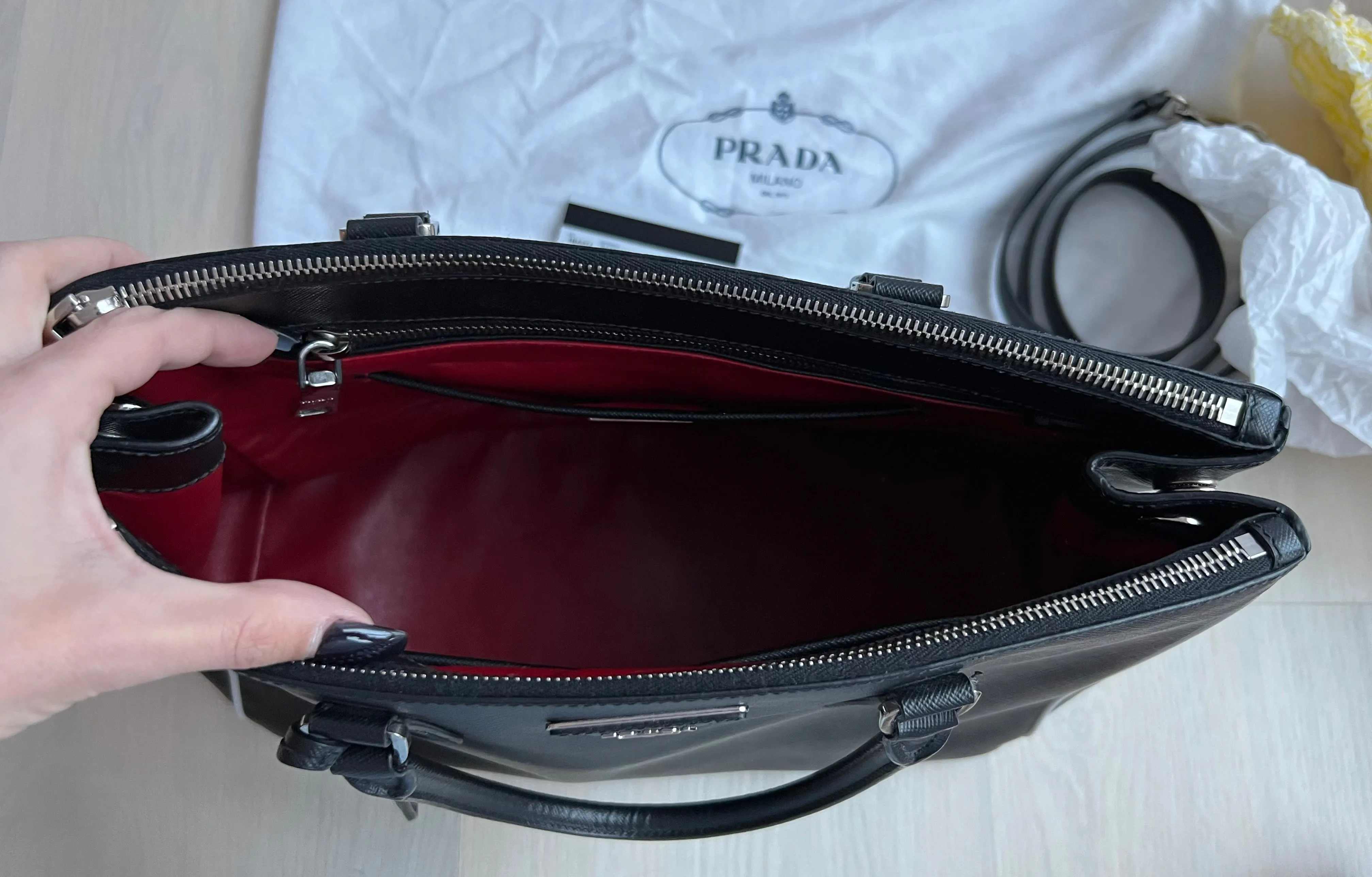 Prada Saffiano Galleria Bag