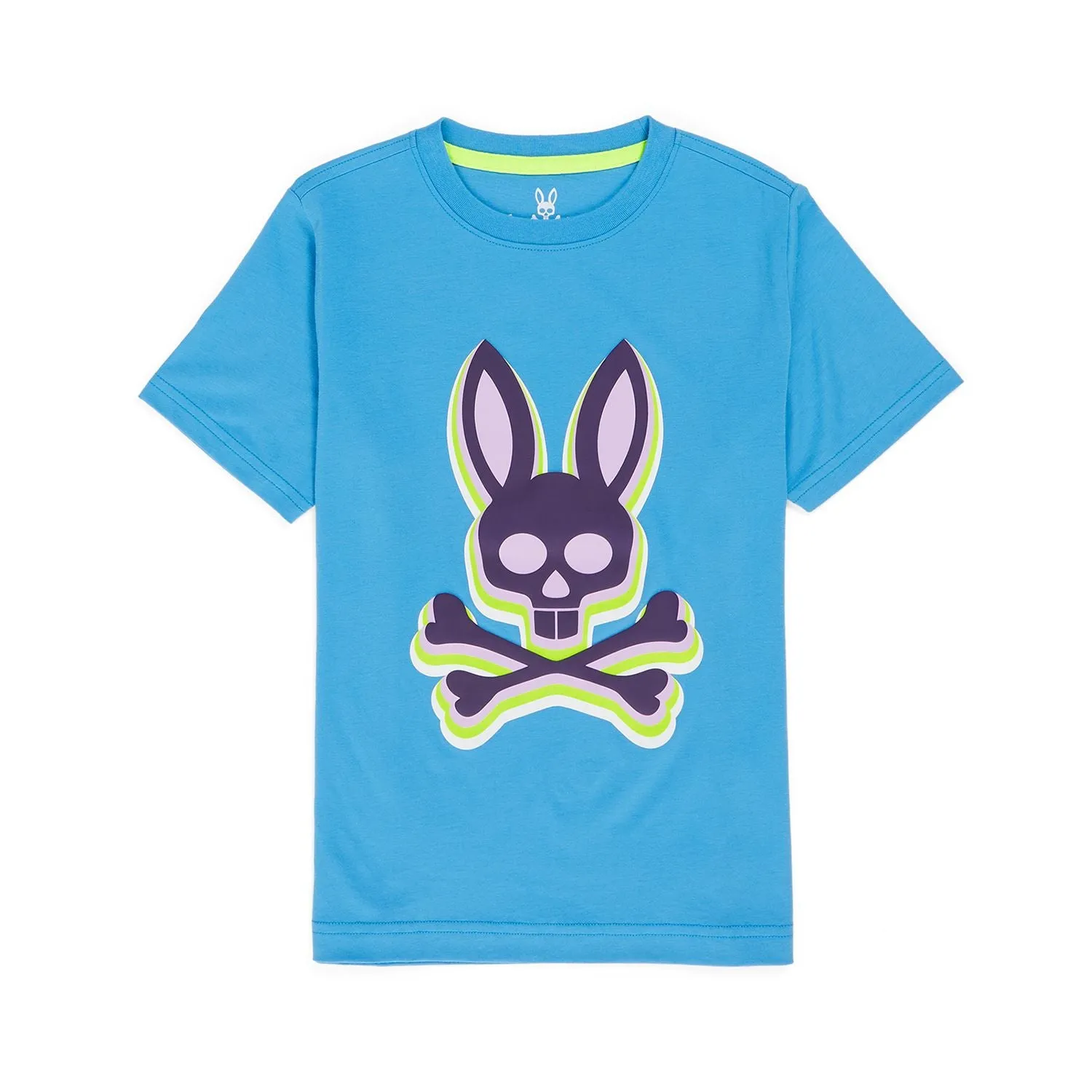 Psycho Bunny Kids Mulberry Tee - Cornflower