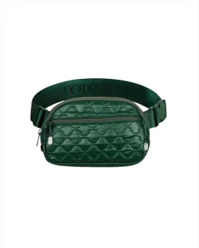 Quilted Jamie Bay in Kambu Green