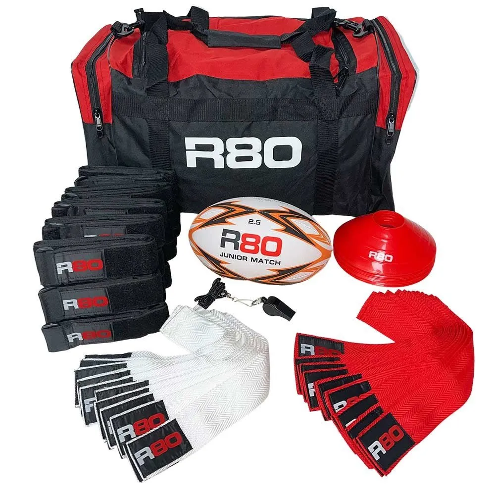 R80 Junior Rippa Rugby Game Sets -  15 Player Teams