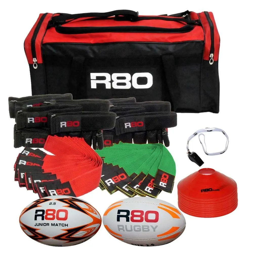 R80 Junior Rippa Rugby Game Sets -  15 Player Teams