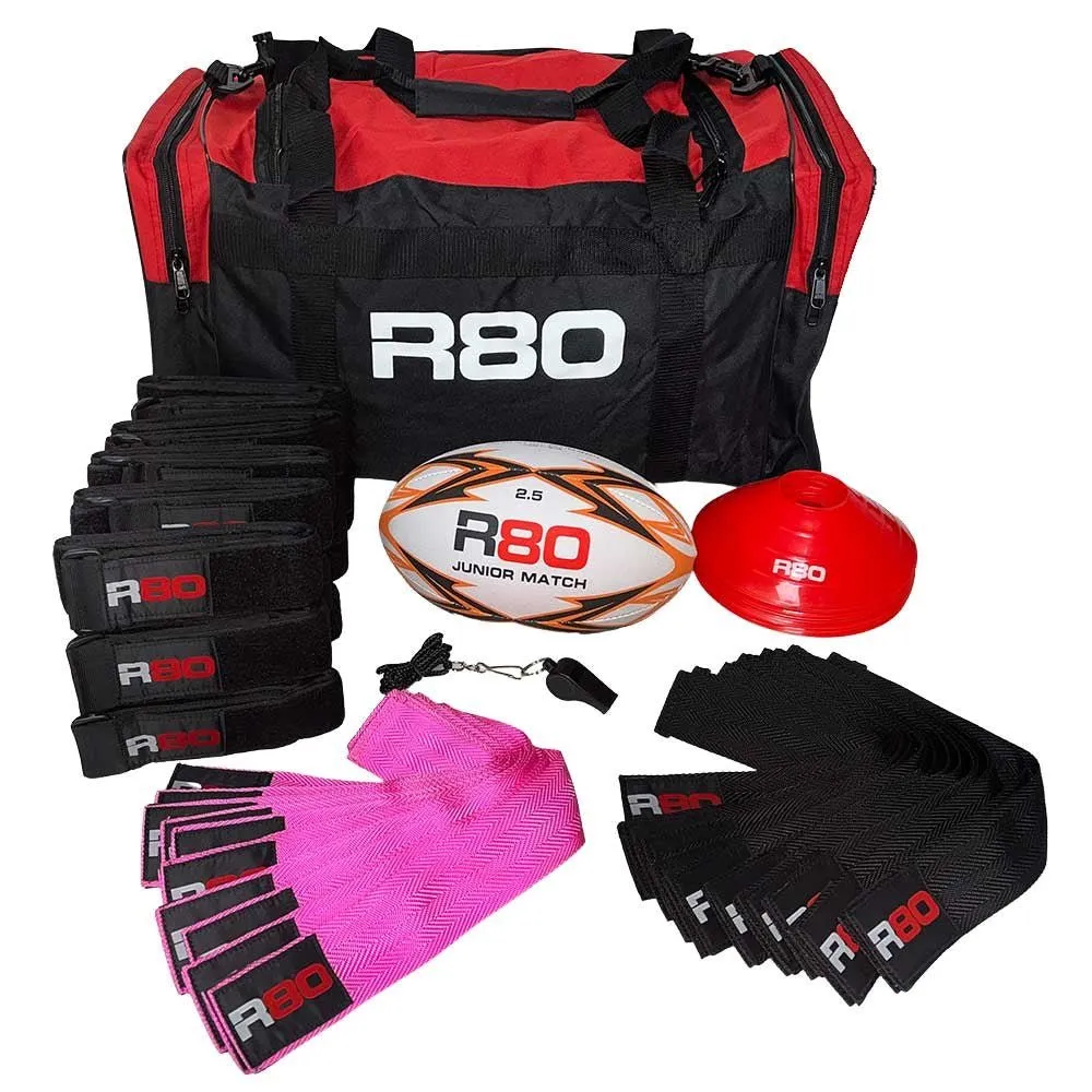 R80 Junior Rippa Rugby Game Sets -  15 Player Teams