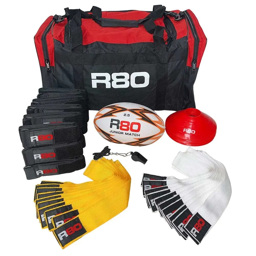 R80 Junior Rippa Rugby Game Sets -  15 Player Teams