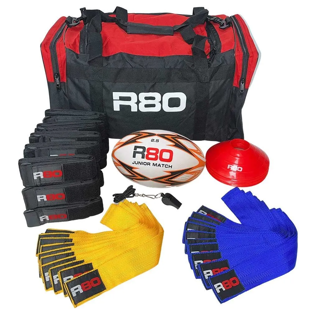 R80 Junior Rippa Rugby Game Sets -  15 Player Teams