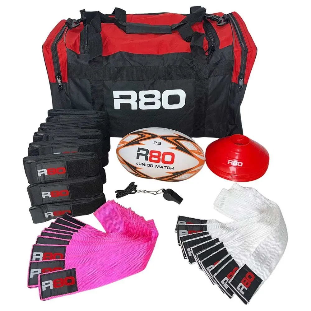 R80 Junior Rippa Rugby Game Sets -  15 Player Teams