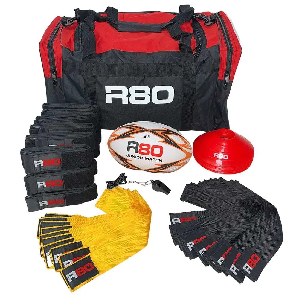 R80 Junior Rippa Rugby Game Sets -  15 Player Teams