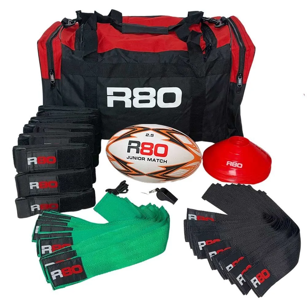 R80 Junior Rippa Rugby Game Sets -  15 Player Teams