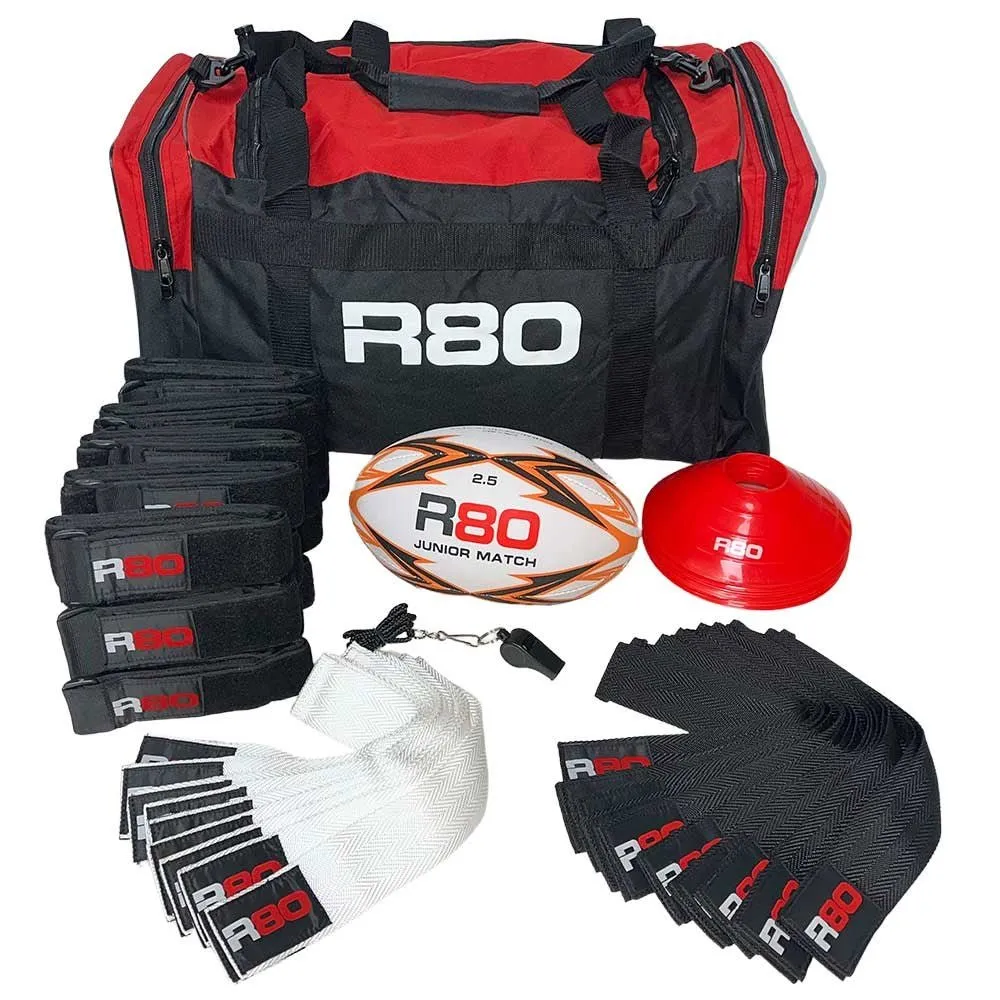 R80 Junior Rippa Rugby Game Sets -  15 Player Teams