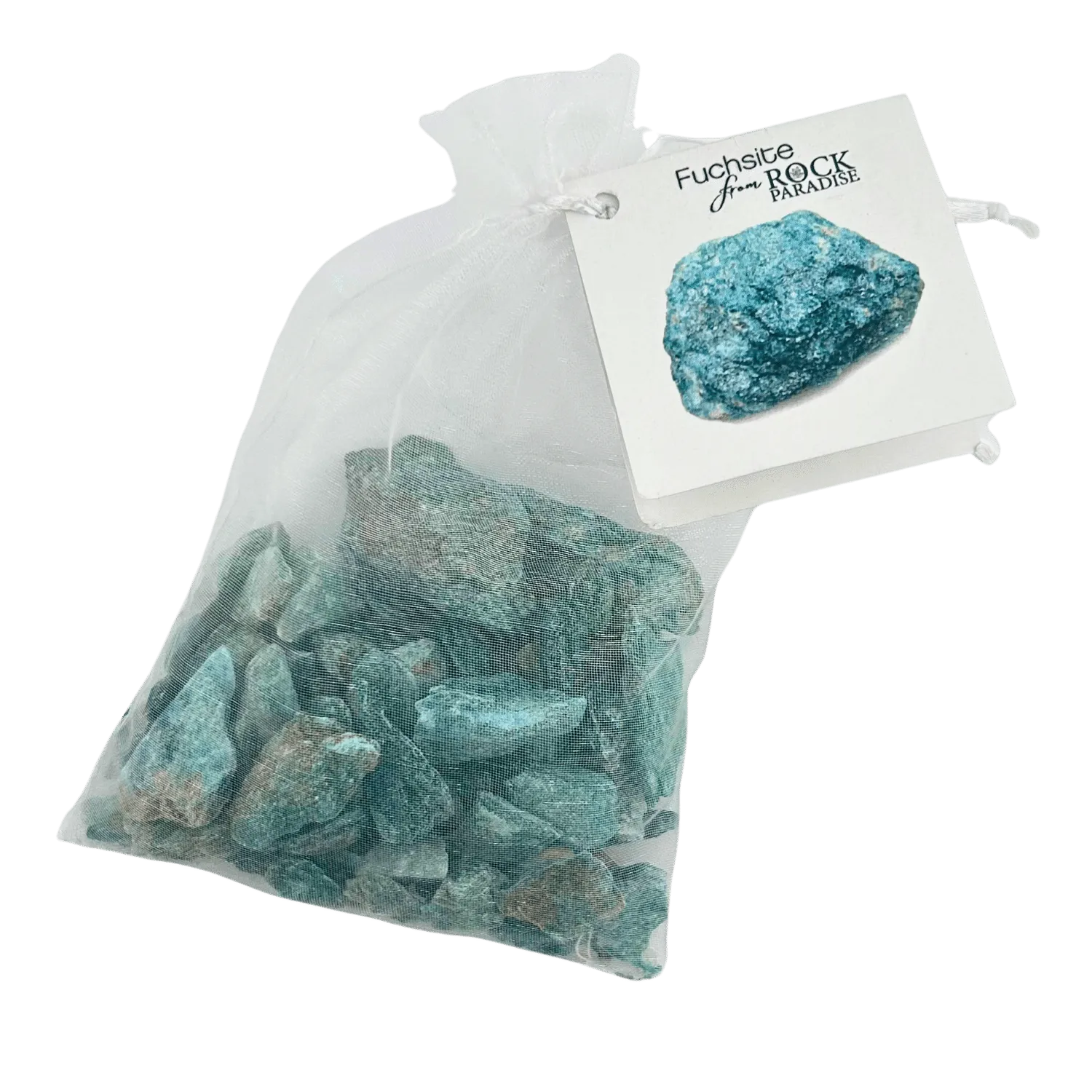 Raw Fuchsite Bag #63