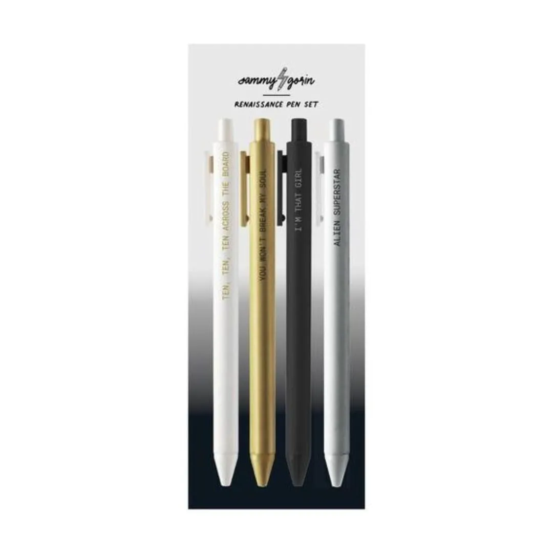 Renaissance Gel Pen Set