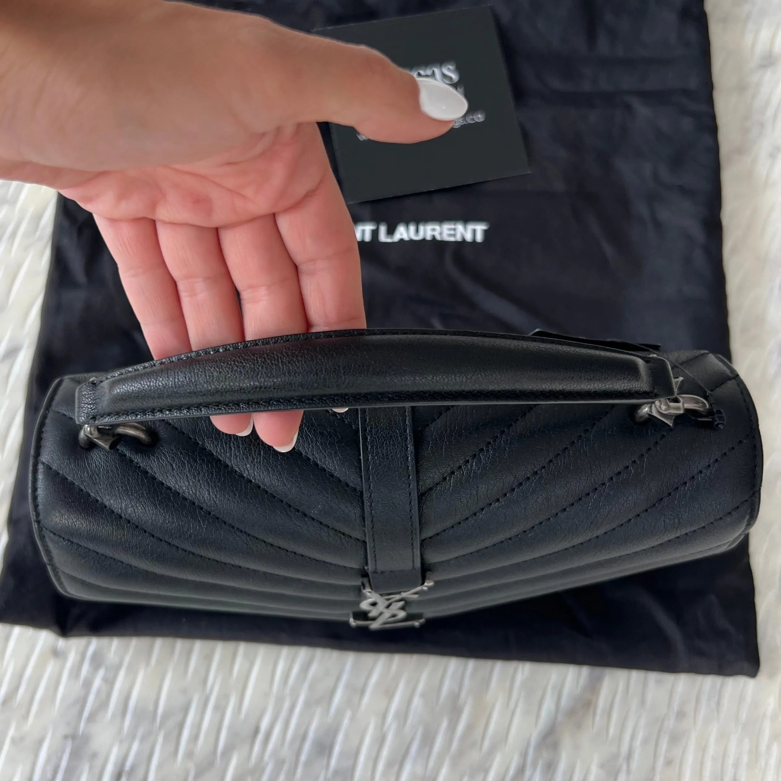 Saint Laurent College Bag