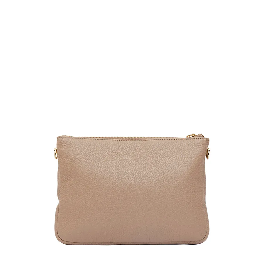 SAMANTHA CROSSBODY - FAWN PEBBLE