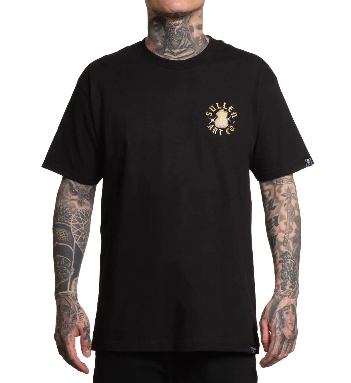 Sullen Baby Face Tee Black