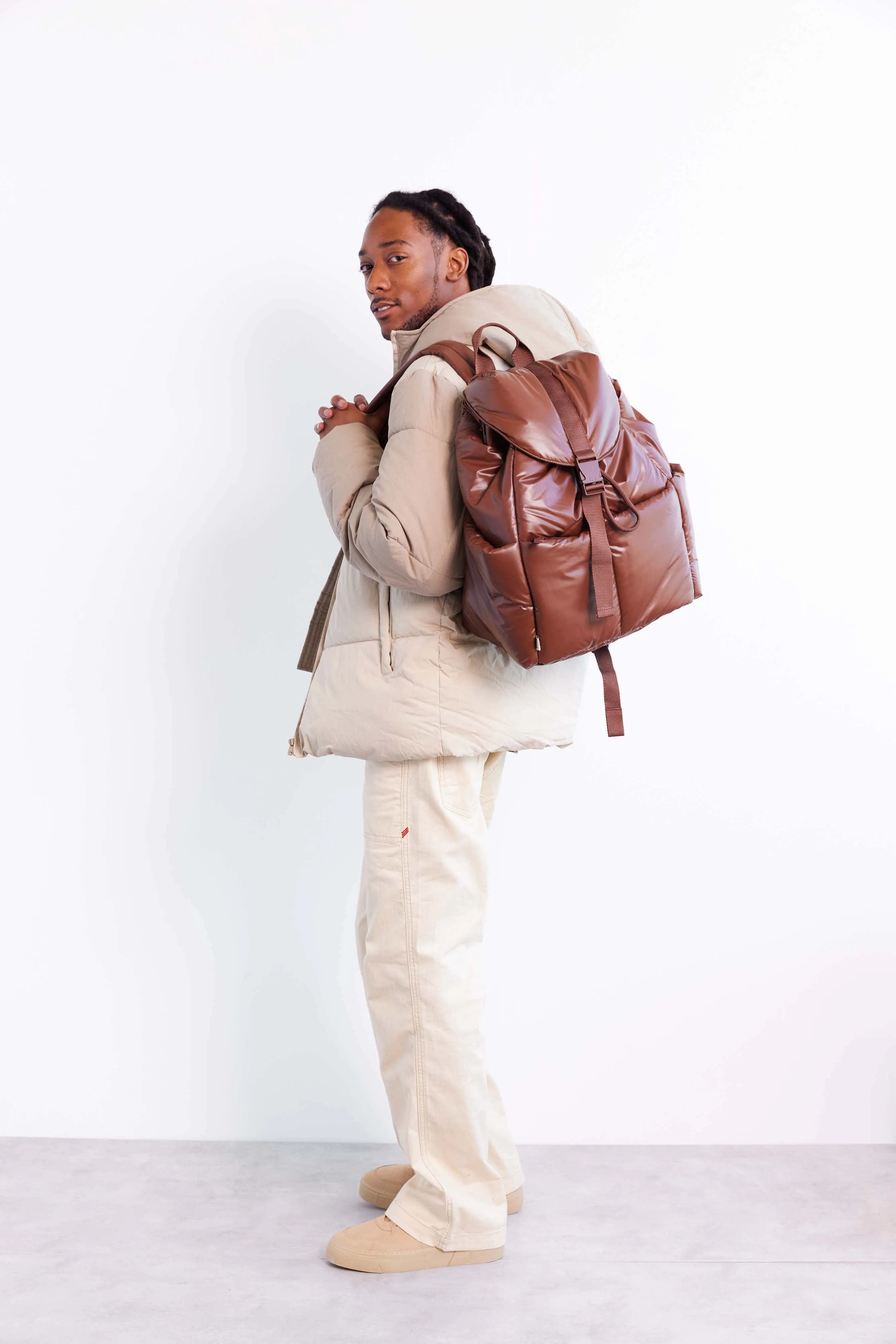 The Cargo Backpack in Maple