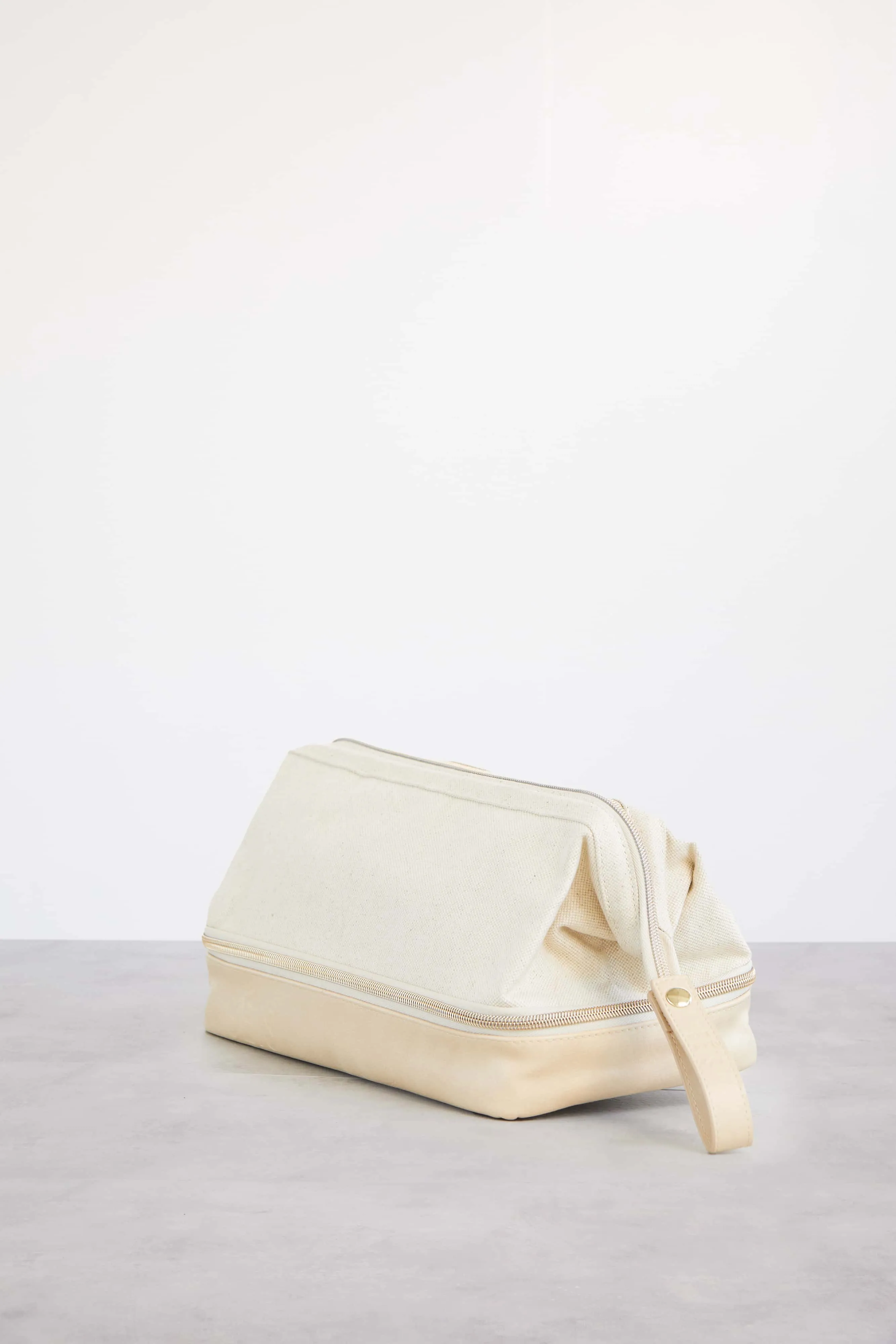 The Dopp Kit in Beige