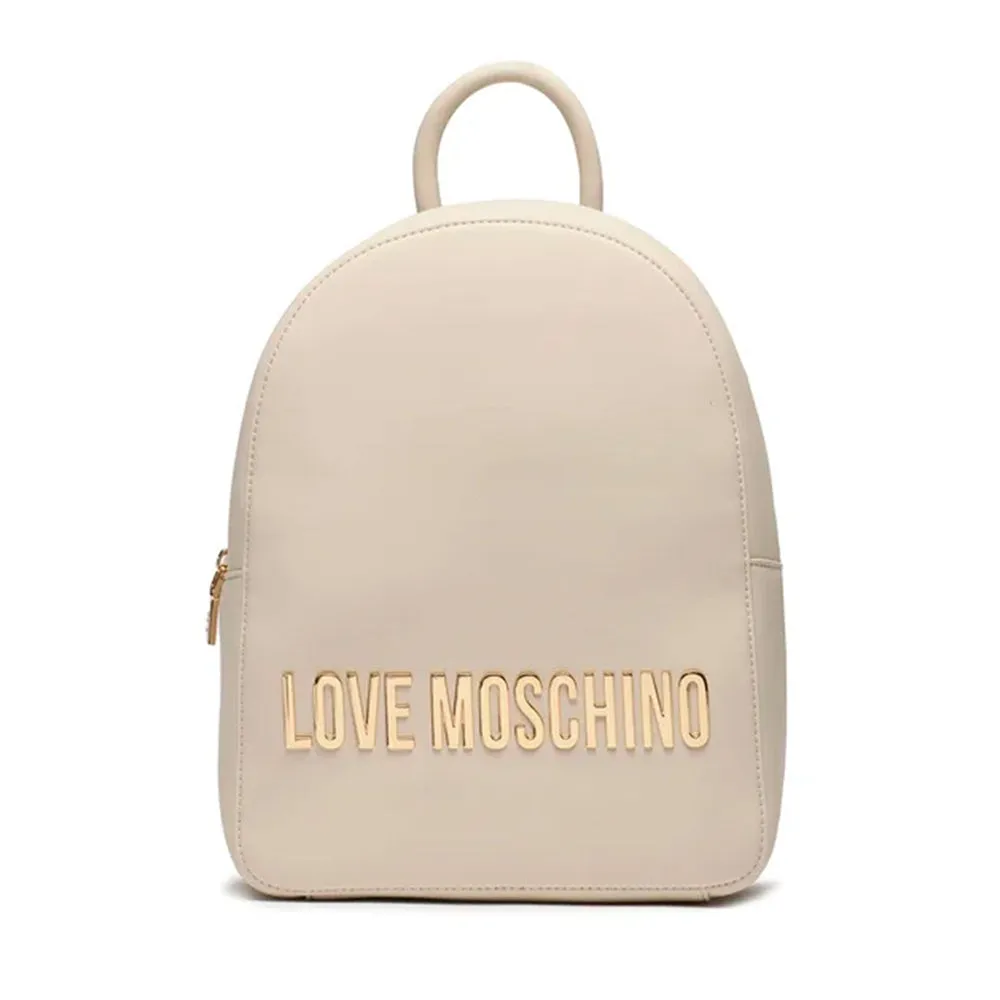 Zaino Donna LOVE MOSCHINO linea Bold Bag color Avorio